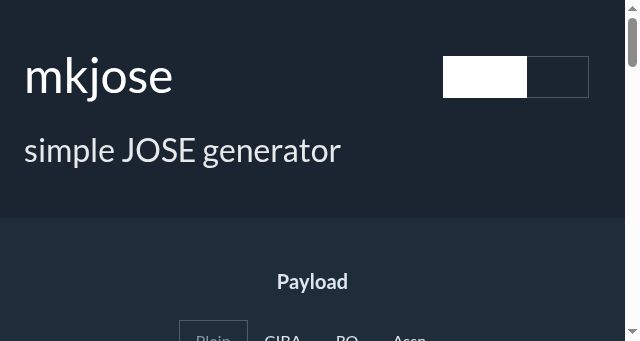 Screenshot of mkjose.org