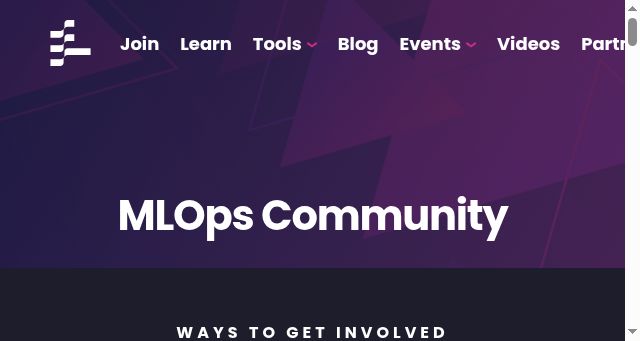 Screenshot of mlops.community