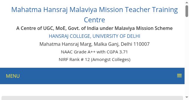 Screenshot of mmchrc.in