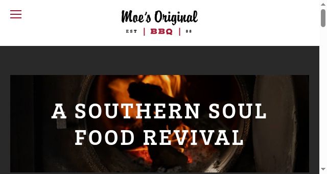 Screenshot of moesoriginalbbq.com