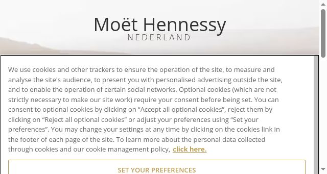 Screenshot of moethennessy.nl
