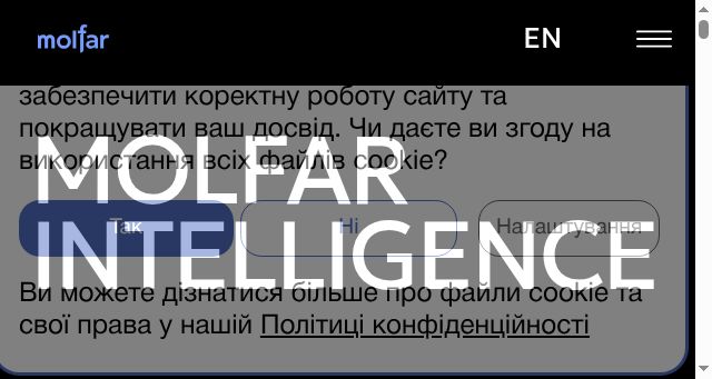 Screenshot of molfar.com