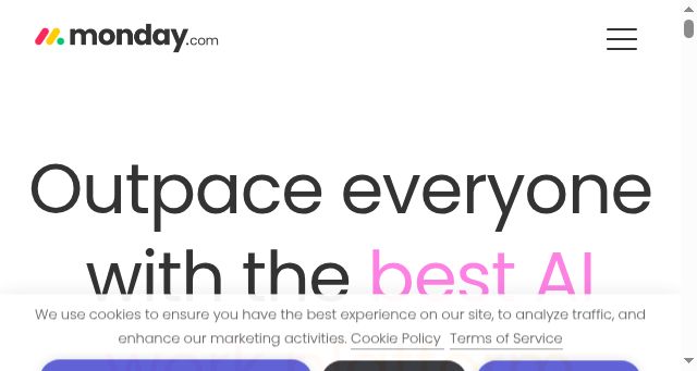 Screenshot of monday.com