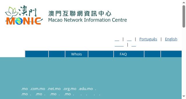 Screenshot of monic.mo