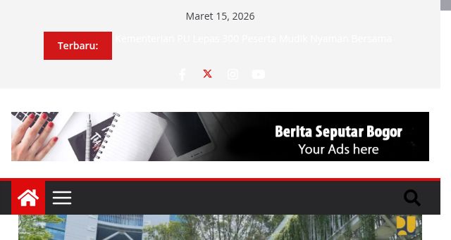 Screenshot of monitorbogor.com