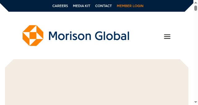 Screenshot of morisonglobal.com