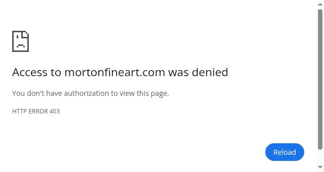 Screenshot of mortonfineart.com