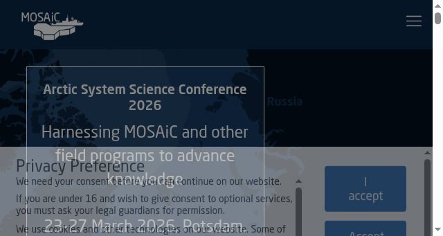 Screenshot of mosaic-expedition.org