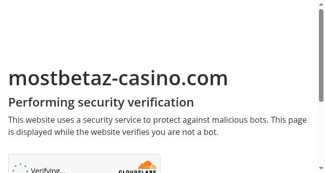 Screenshot of mostbetaz-casino.com