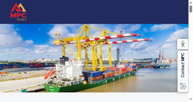 Screenshot of mpcport.com