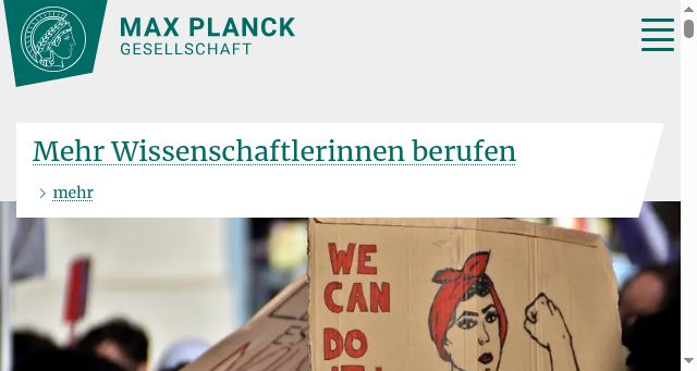 Screenshot of mpg.de