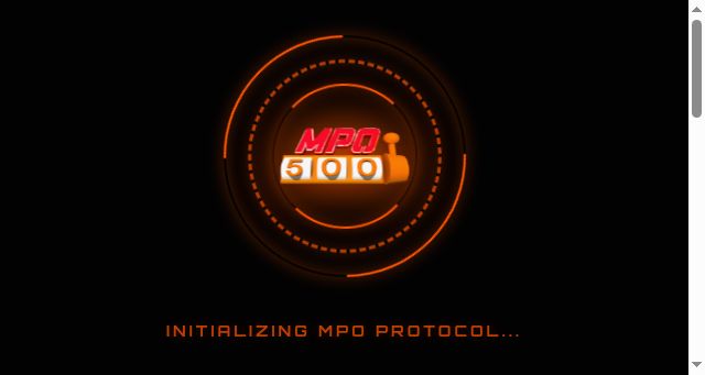 Screenshot of mpo500.com