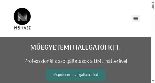 Screenshot of muhasz.hu