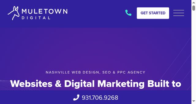 Screenshot of muletowndigital.com