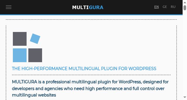 Screenshot of multigura.com