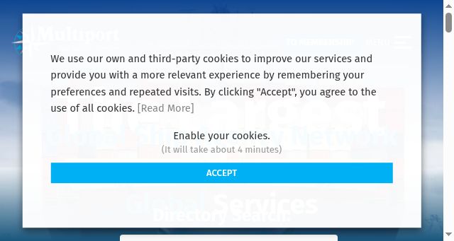 Screenshot of multiport.org