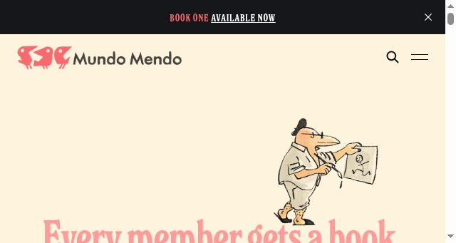 Screenshot of mundomendo.com