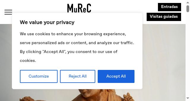 Screenshot of murecalmeria.es