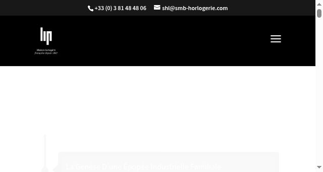 Screenshot of musee-lip.fr