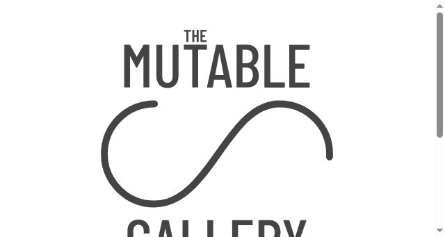 Screenshot of mutable.gallery
