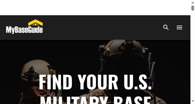 Screenshot of mybaseguide.com