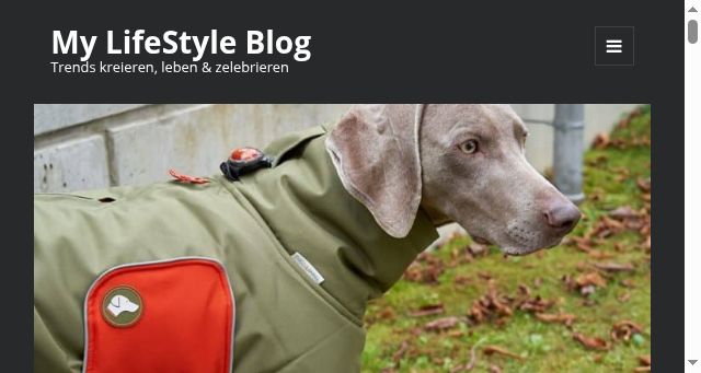 Screenshot of mylifestyleblog.de