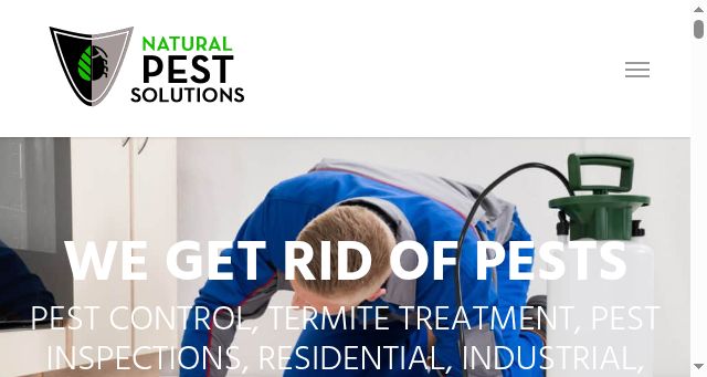 Screenshot of mynaturalpestsolutions.com