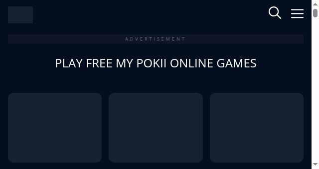 Screenshot of mypokii.com