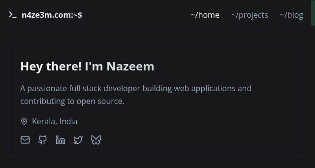 Screenshot of n4ze3m.com