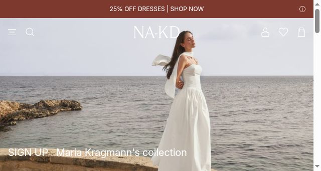 Screenshot of na-kd.com