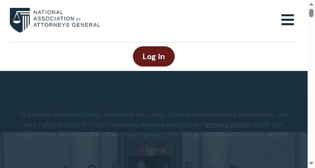 Screenshot of naag.org