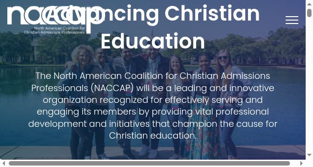Screenshot of naccap.org
