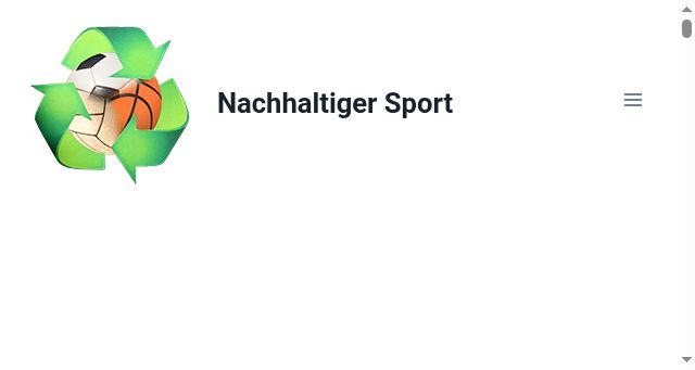 Screenshot of nachhaltiger-sport.at