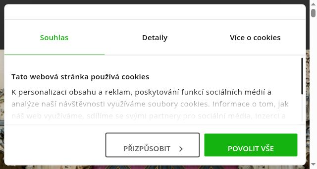 Screenshot of nadacealbatros.cz