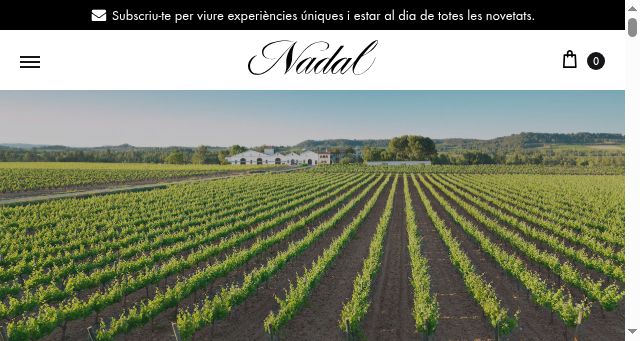 Screenshot of nadal.com