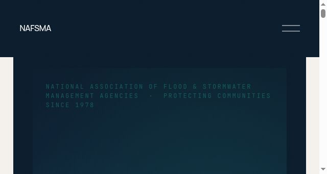 Screenshot of nafsma.org