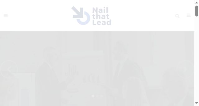 Screenshot of nailthatlead.com