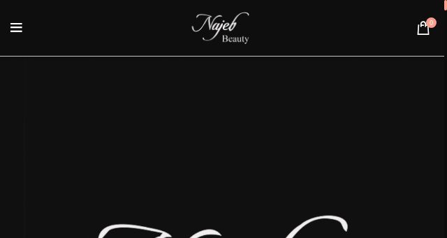 Screenshot of najebbeauty.gr