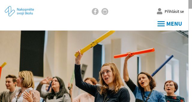Screenshot of nakopnetesvojiskolu.cz