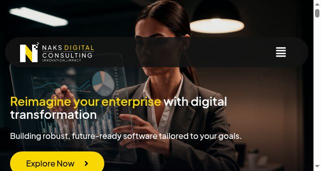 Screenshot of naksconsulting.com