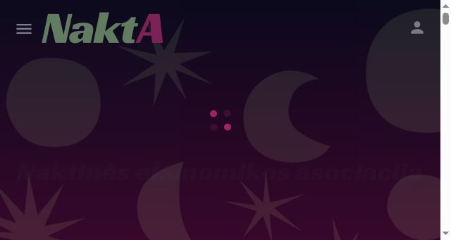 Screenshot of nakta.lt