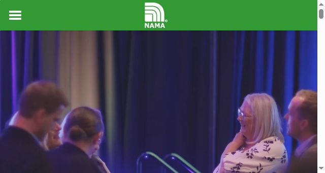 Screenshot of nama.org