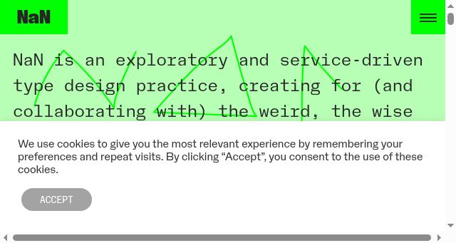 Screenshot of nan.xyz