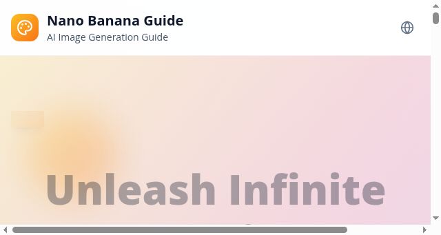 Screenshot of nanobananaguide.org