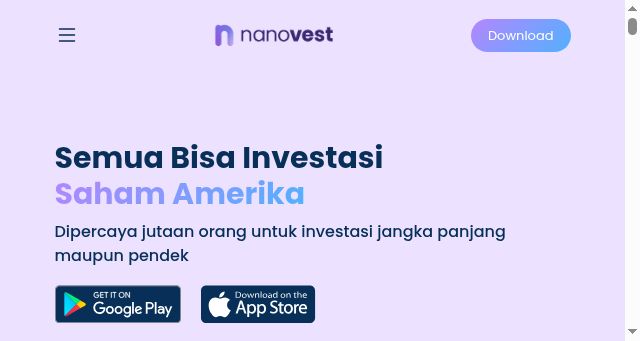 Screenshot of nanovest.io