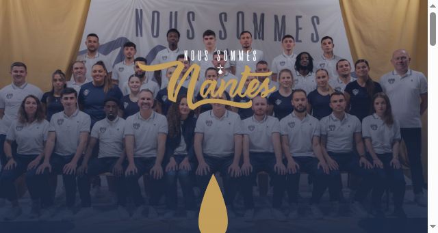 Screenshot of nantesmetropolefutsal.fr