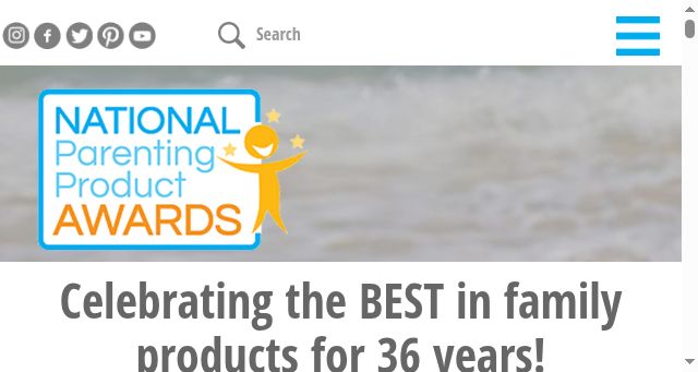 Screenshot of nappaawards.com