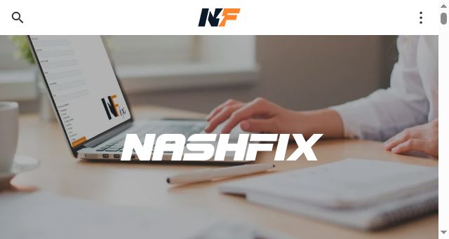 Screenshot of nashfix.us