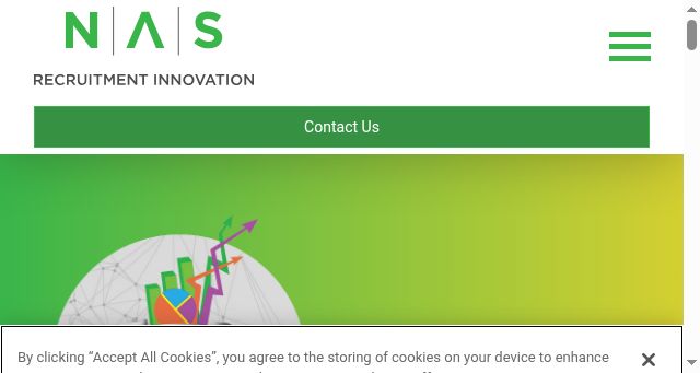Screenshot of nasrecruitment.com