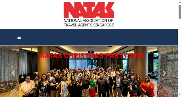 Screenshot of natas.travel